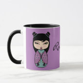 Kokeshi-Puppe Tasse (Links)