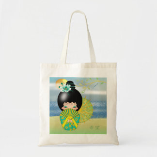Kokeshi Puppen-Hoffnungs-Budget-Tasche Tragetasche