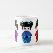 Kokeshi Puppen Kaffeetasse (Mittel)