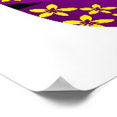 Kokeshi-Puppen-Poster Poster (Ecke)