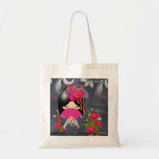 Kokeshi Puppen-"Reise-" Taschen-Tasche Tragetasche