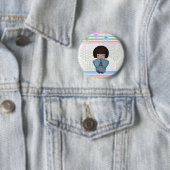 Kokeshi seigai button (Beispiel)