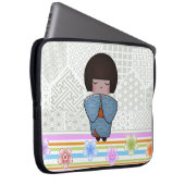Kokeshi seigai laptopschutzhülle (Vorne Rechts)