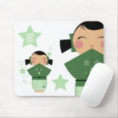 Kokeshi Stern Mousepad (Mit Mouse)