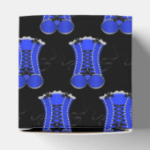 Kokett Blue Corset Cube Geschenkschachtel (Oben)