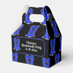 Kokett Blue Corset Gable Geschenkschachtel