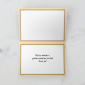 Kokett Cinnamon Roll Food Pub Romantische Karte (Innenseite)