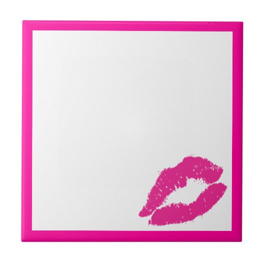 Kokett Kiss Fliese (Vorderseite)