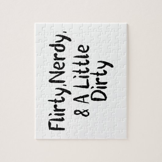 Kokett Nerdy & ein bisschen Dirty Puzzle (Vertikal)