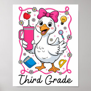 Kokette alberne Gans 3. Klasse Mädchen 1. Tag Poster