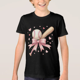 Kokette Baseball Liebhaber Nachmittagsaktivität  Tri-Blend Shirt
