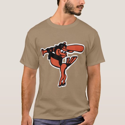 Kokette Birdie mit Kontur T-Shirt (Vorderseite)