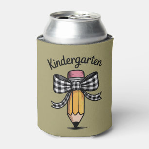 Kokette Bleistift-Schleife Kindergarten-Lehrerin S Dosenkühler