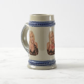 Kokette blonde Thunder_Cove Bierglas (Vorderseite Links)