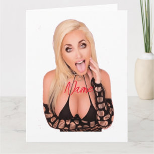 Kokette blonde Thunder_Cove Karte