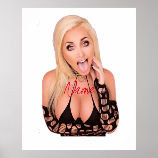 Kokette blonde Thunder_Cove Poster (Vorne)