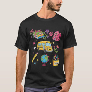 Kokette Blume Erster Tag im Vorschulalter Kinderga T-Shirt