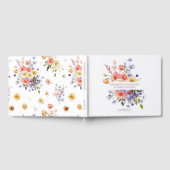 Kokette Blumenwiese | Sommerhochzeit Gästebuch (Voll)