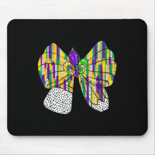 Kokette Bogen Bleistift Mardi Gras Fleur-de-lis Le Mousepad