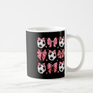 Kokette Bogen Fußball-Mama Familien-Sportler-Mutte Kaffeetasse