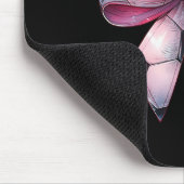 Kokette-Bogen-Fußballspieler-Geschenk zum Mutterta Mousepad (Ecke)