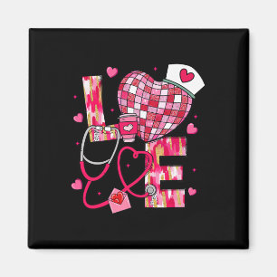 Kokette Bogen Herz Krankenschwester Valentinstag K Magnet