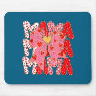 Kokette Bogen Mama Valentinstag Mutter Ehefrau Val Mousepad