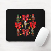 Kokette-Bogen-Nussknacker-Weihnachten-Frohe Weihna Mousepad (Mit Mouse)
