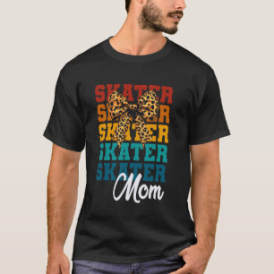 Kokette Bogen Skater-Mutter Süße Skater-Liebhaber T-Shirt