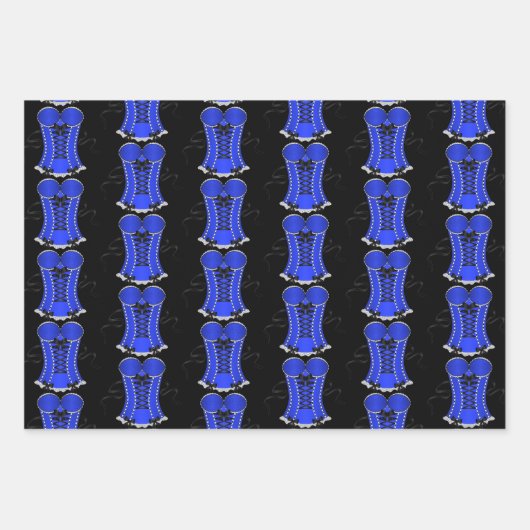 Kokette Corset Collection Geschenkpapier Set (Vorderseite 3)