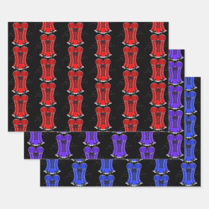 Kokette Corset Collection Geschenkpapier Set