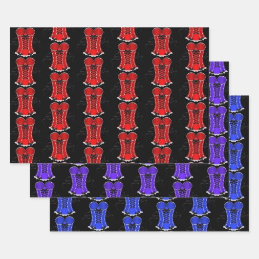 Kokette Corset Collection Geschenkpapier Set (Set)