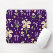 Kokette Daisy und Lavendel Mousepad (Mit Mouse)