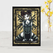 kokette Fairy-Grußkarte "Andy" Karte (Gelbe Blume)