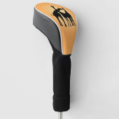 Kokette Giraffe Golf Headcover (angewinkelt)
