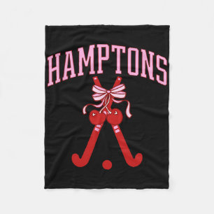Kokette Hamptons Feldhockey Preppy Vintage Soft Fleecedecke