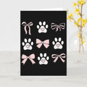 Kokette Hund-Ballettcore-Haustierliebhaber Tierärz Karte (Gelbe Blume)