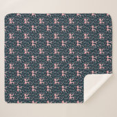 Kokette Kirsche Sherpadecke (Vorderseite (Horizontal))