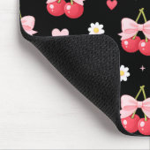 Kokette Kirschen Mousepad (Ecke)