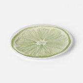 Kokette Margarita Limette Pappteller (Schrägansicht)