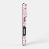 Kokette rosa Kirschenherzen iPhone Hülle (Rechte Seite)