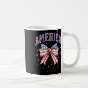 Kokette Schleife 4. Juli Mädchenhaft Amerika Patri Kaffeetasse