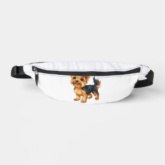 Kokette Schleife Yorkshire Terrier Hund Yorkie Mut Bauchtasche