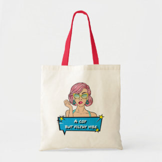 Kokette und lustige Tasche
