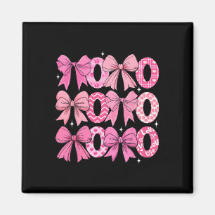 Kokette Valentine Xoxo Lustige Valentins-Schleife Magnet