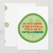 Kokette Valentinkarte Dankeskarte (Vorne/Hinten)