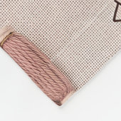 Kokette Weihnachtsnussknacker-Latch-Haken-Garn  Fleecedecke (Ecke)