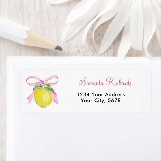 Kokette Zitrone Rosa Adresse (Insitu)