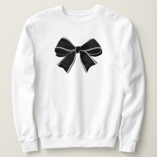 Koketten Ästhetik-Bogen Sweatshirt (Design vorne)