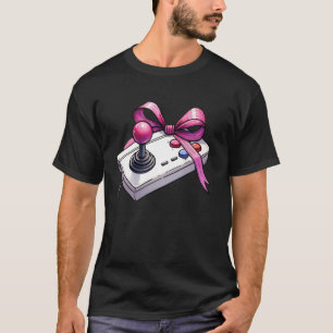 Koketten-Bogen-Arcade-Gaming-Muttertag-Retro-Gamer T-Shirt